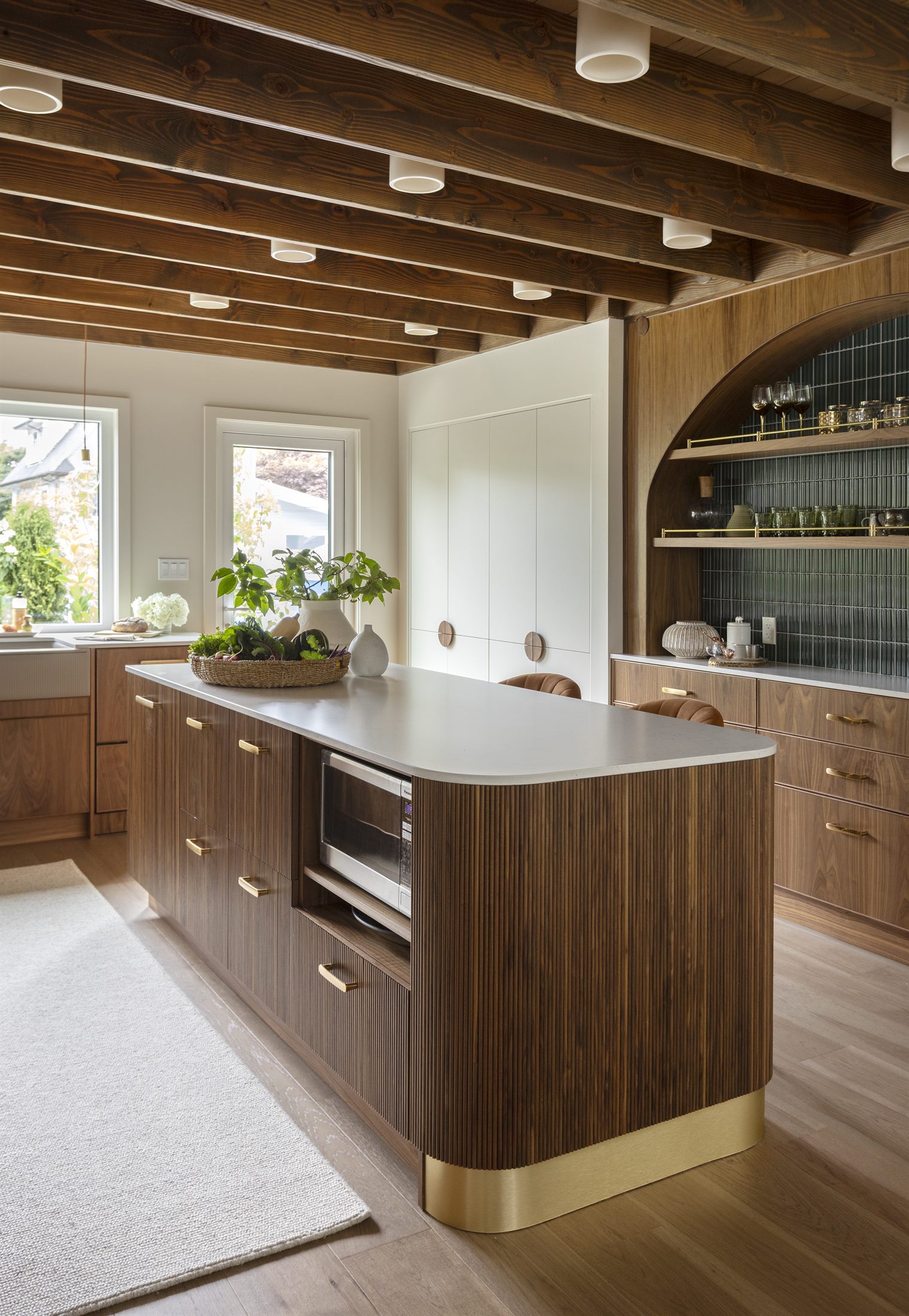 Burnaby open-concept kitchen